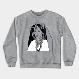 Moroccan Girl Crewneck Sweatshirt